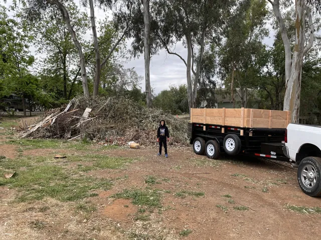 House clean out in progress